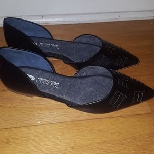 Dr. Scholls Memory Foam Black Flats